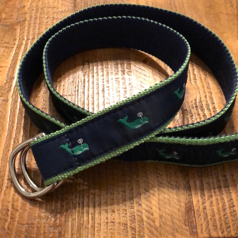 Leather Man Cloth Belt- Youth Large